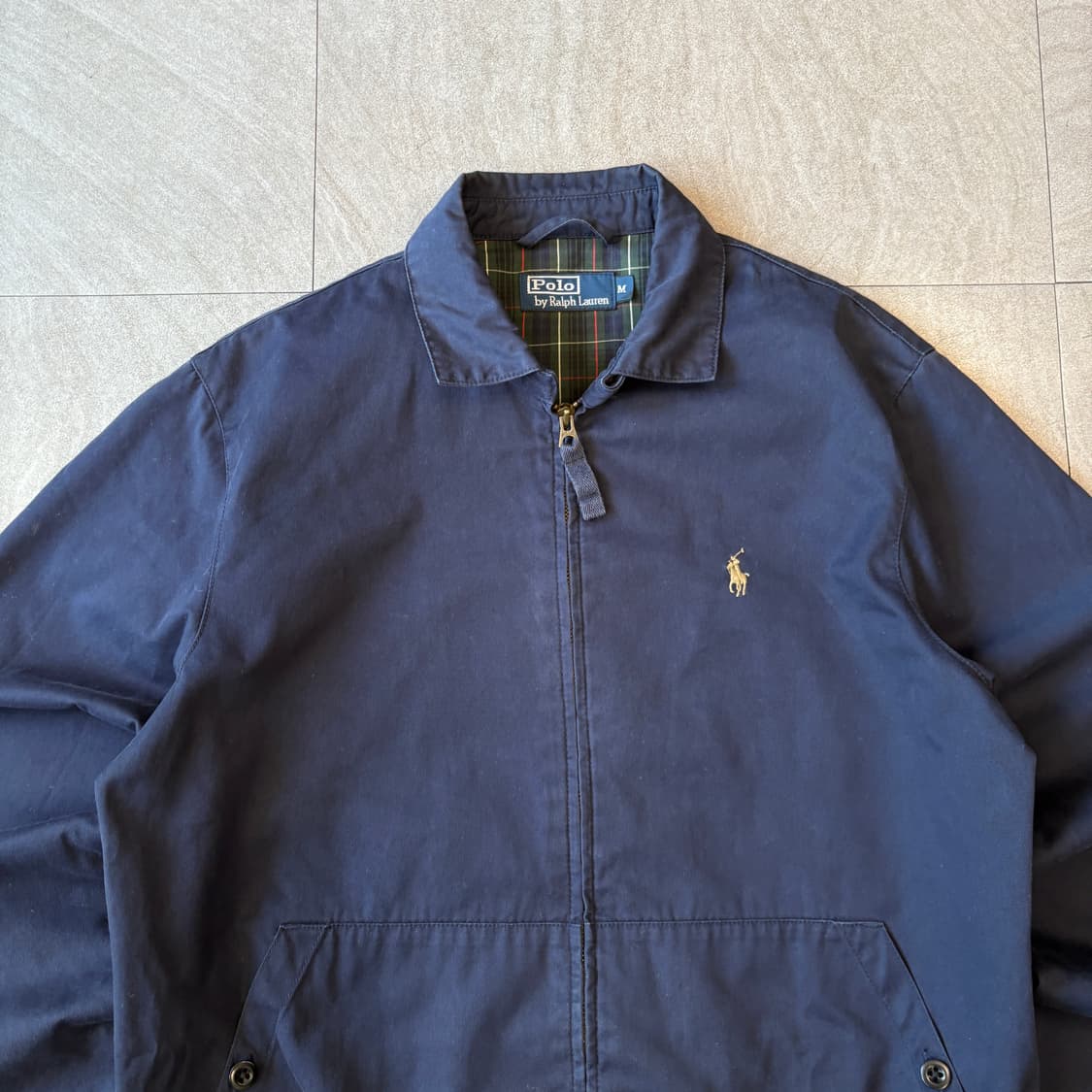 폴로 정품 네이비 스윙톱 자켓 상품이미지3