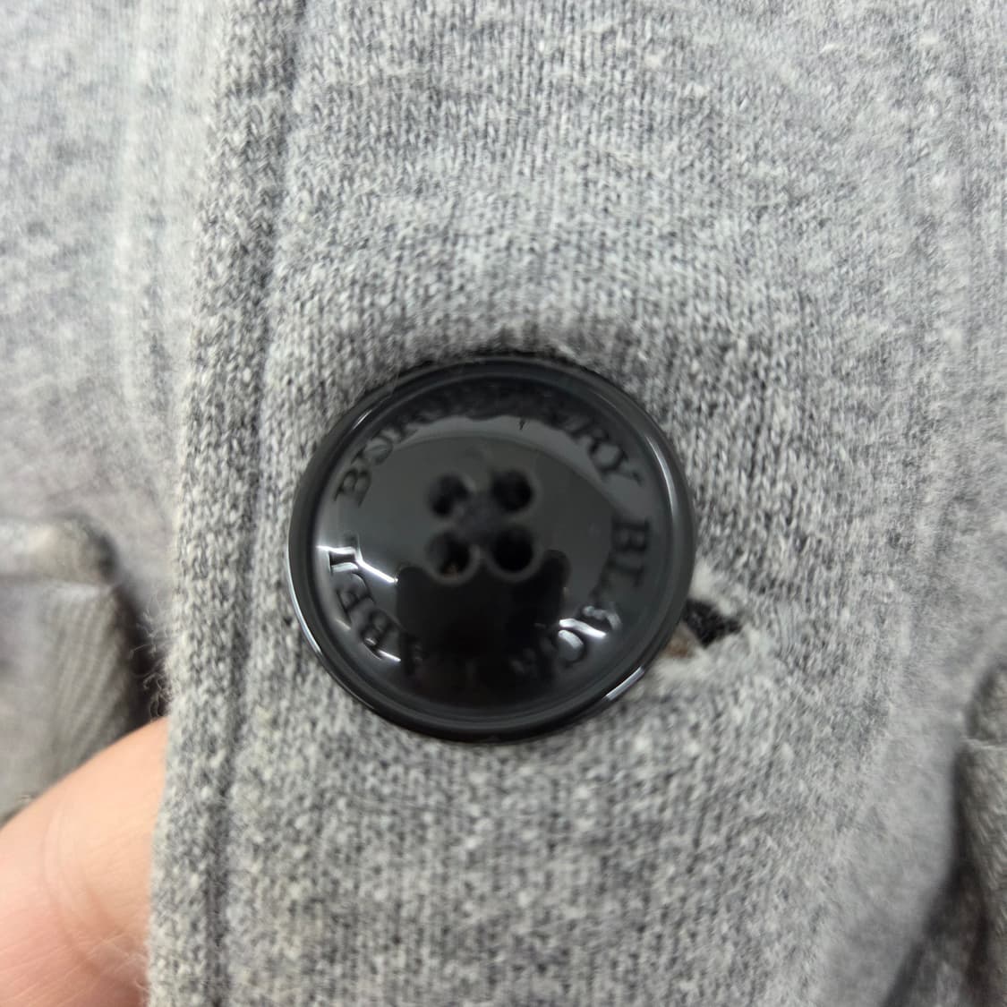 버버리 블랙라벨 후드 조끼 그레이 남m 상품이미지6