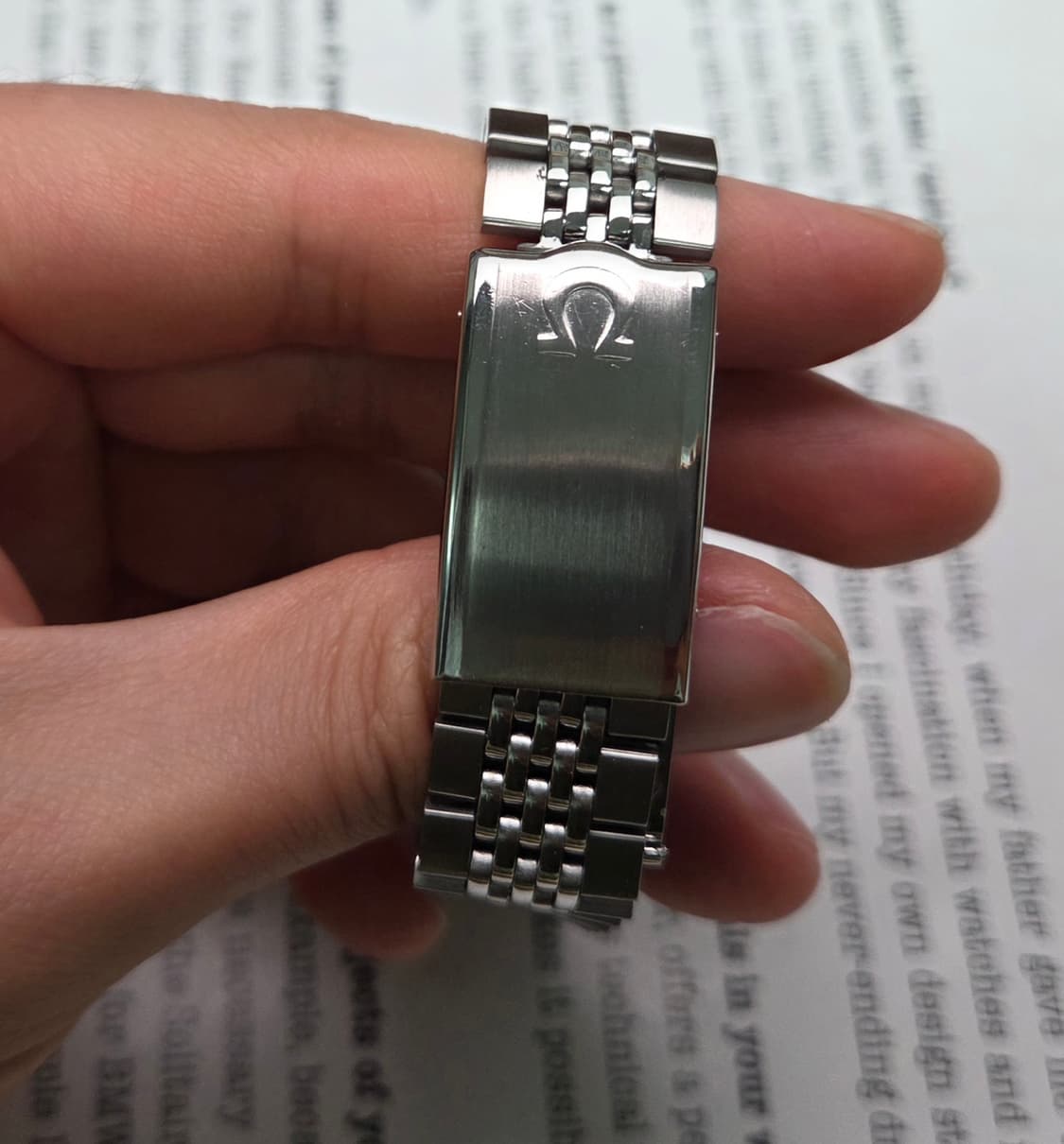 빈티지 오메가 씨마스터 테레비 데이데이트 순정 실버판 (일자형 브슬 ve 상품이미지6