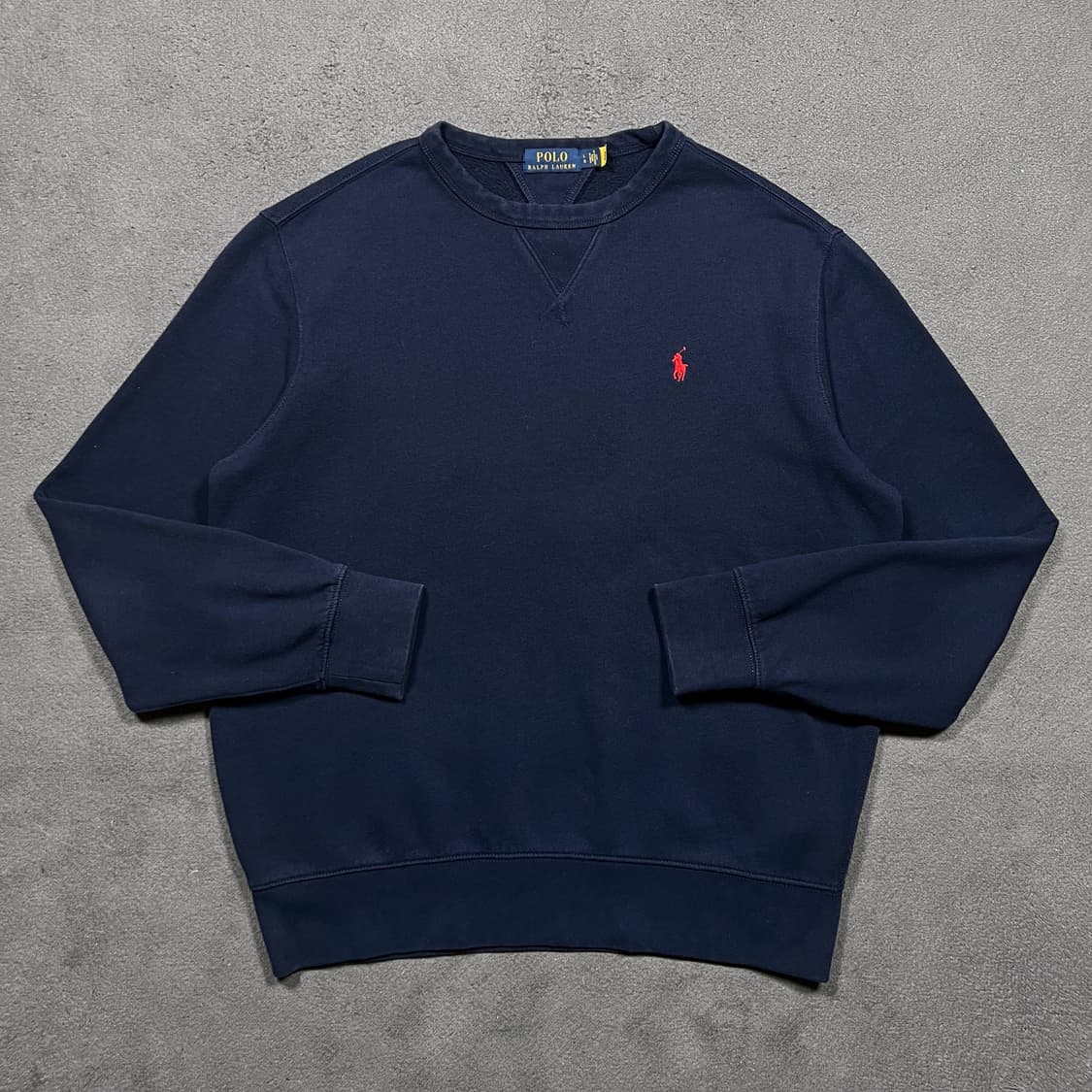 폴로 QR 네이비 맨투맨  상품이미지2