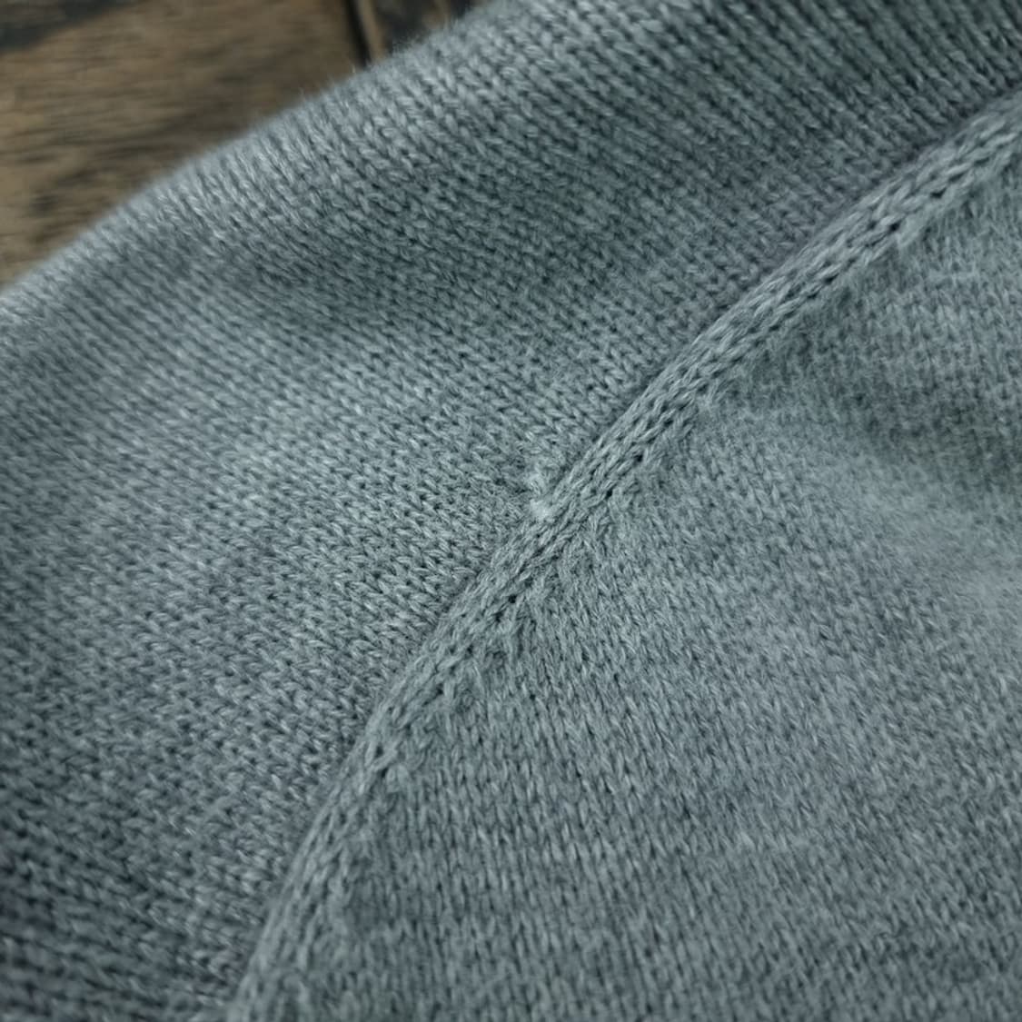 [타미힐피거] 로고 자수 하프집업 반집업 니트 그레이 M19596 상품이미지10