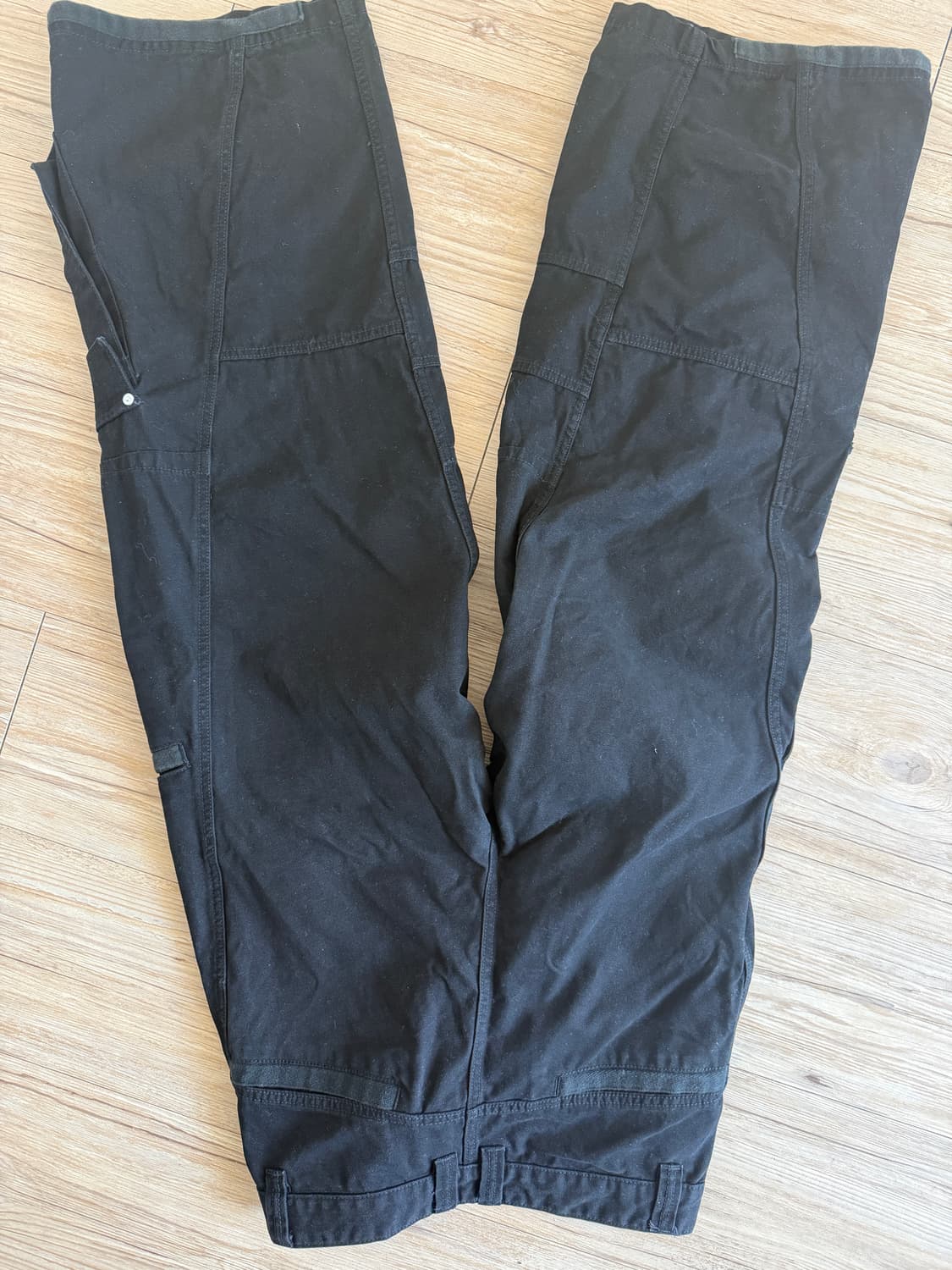 노매뉴얼 9p cargo pants-wahsed black 상품이미지3