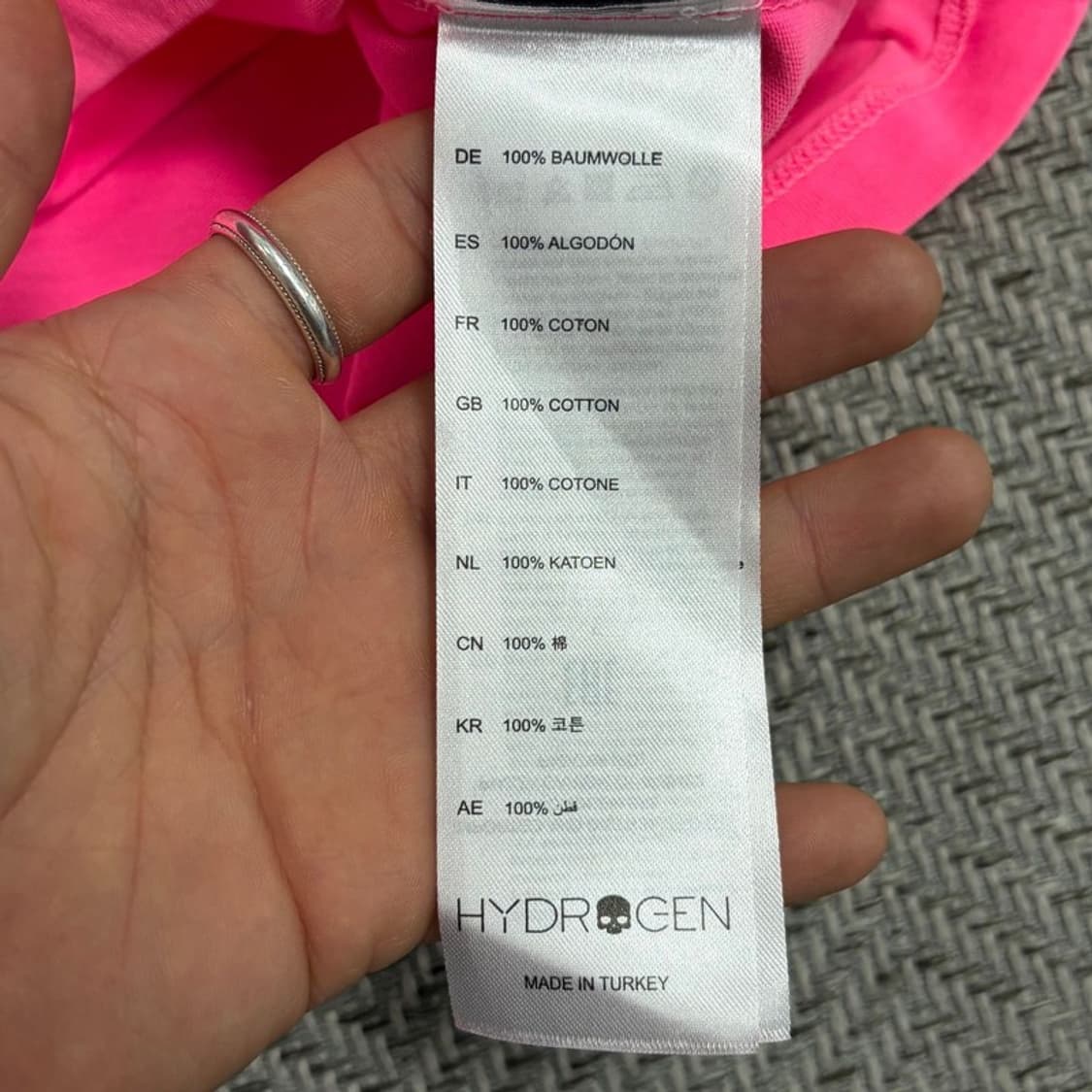 하이드로겐 그래픽 티셔츠 v4362 상품이미지9
