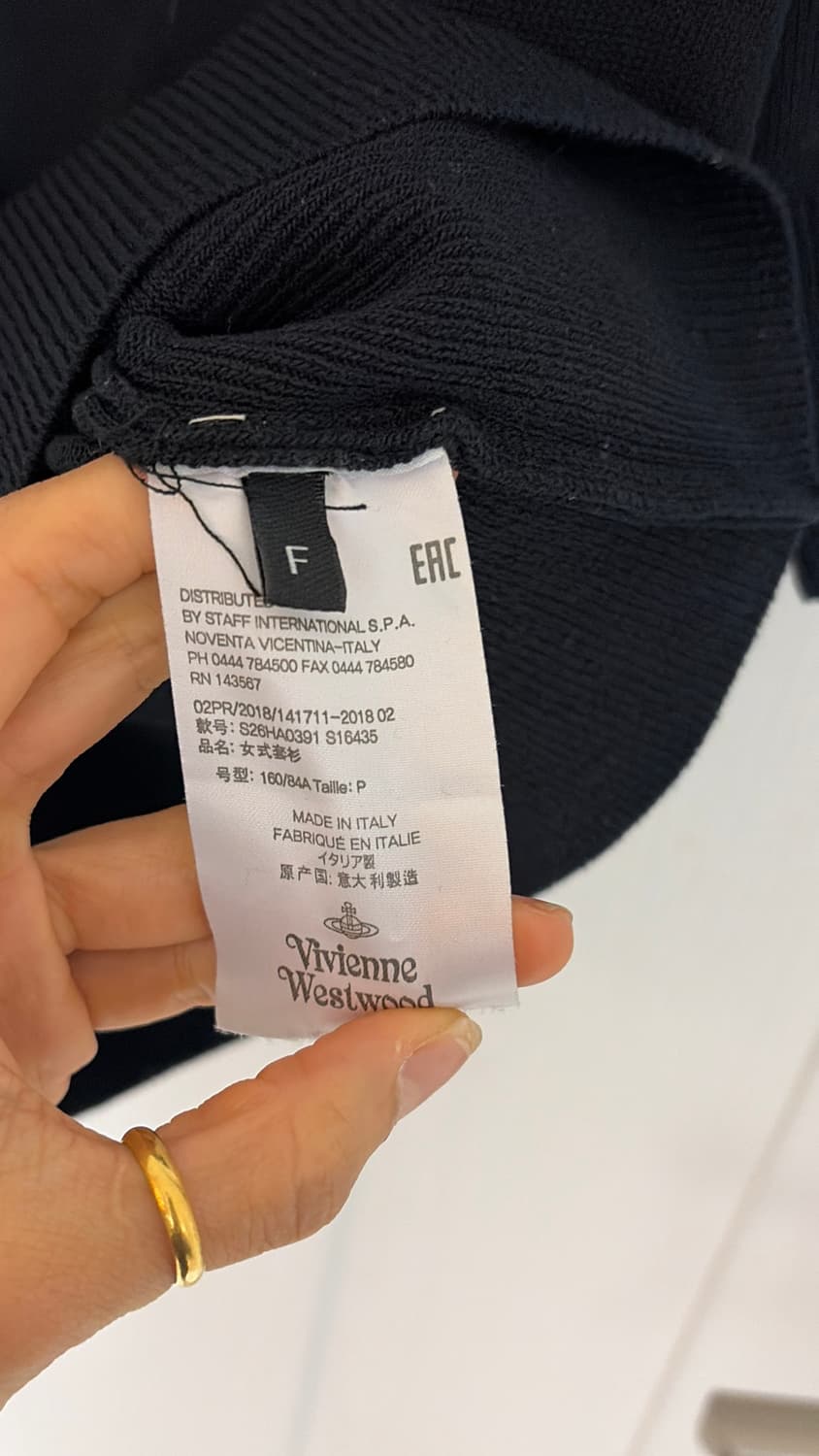 비비안웨스트우드 반팔니트 44-66 정품  상품이미지4