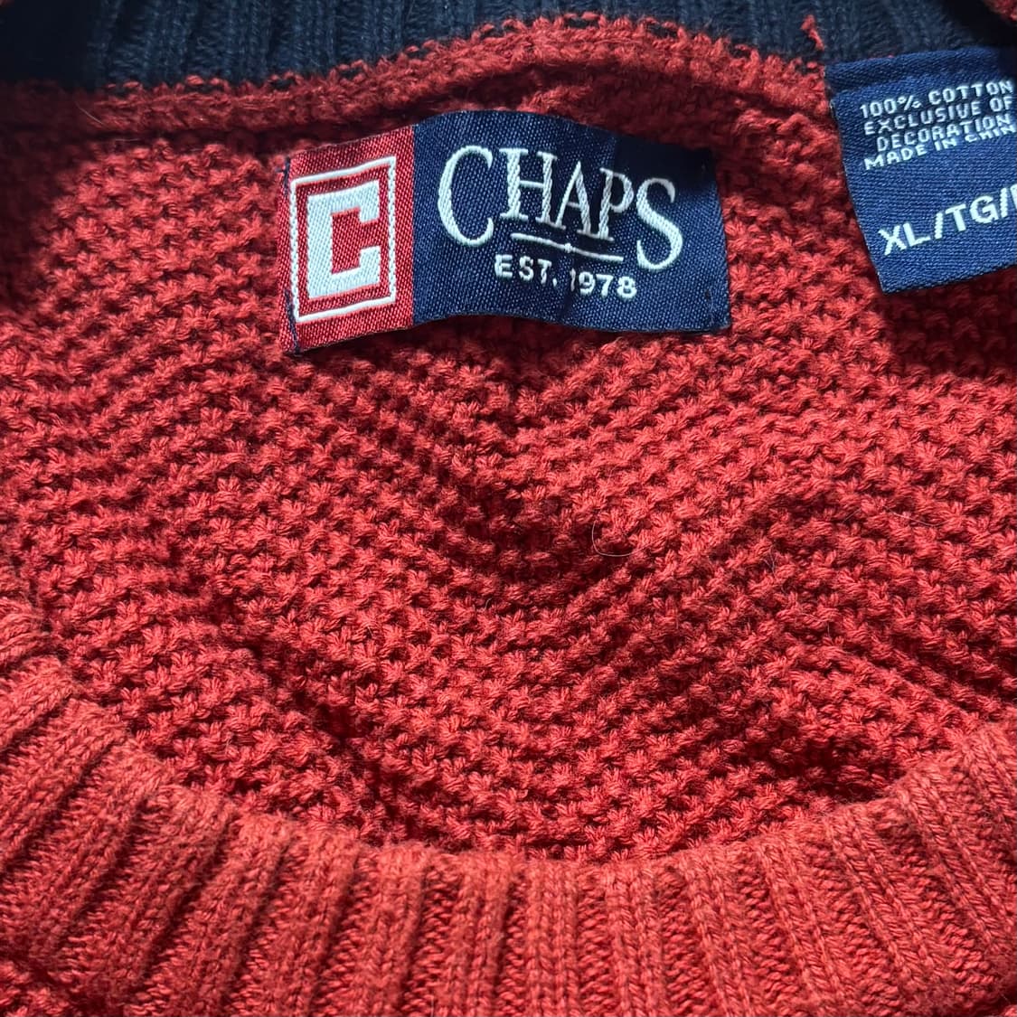 챕스 니트 상품이미지2