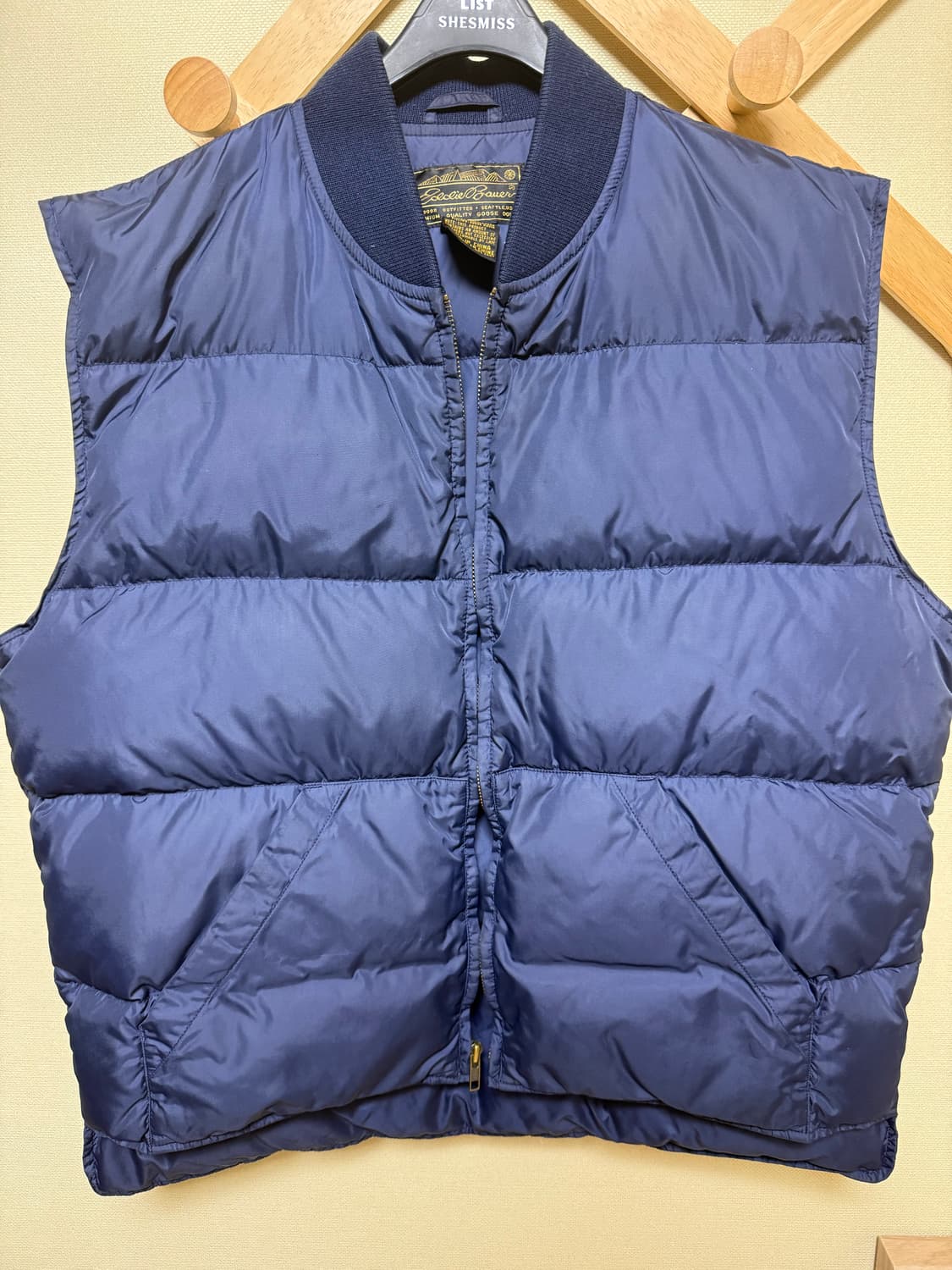 8~90‘s 에디바우어 구스다운베스트 조끼 상품이미지1