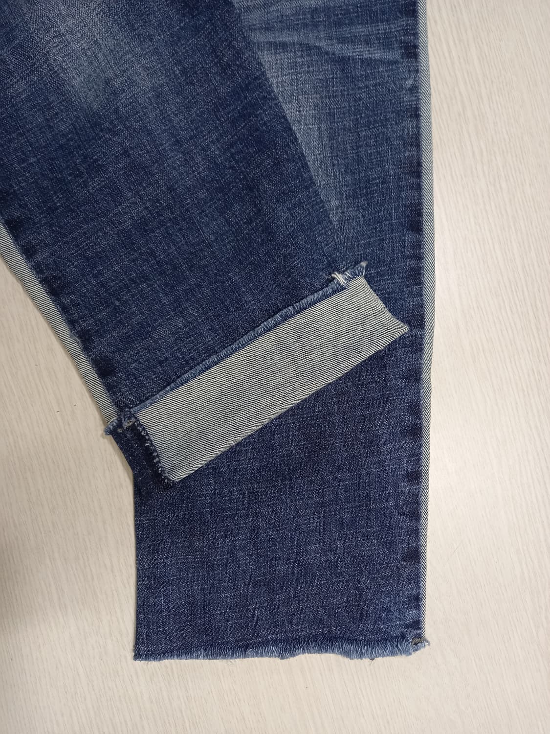 32 JMC JEANS 데미지워싱 스판 슬림일자 라인진 32-233 상품이미지5