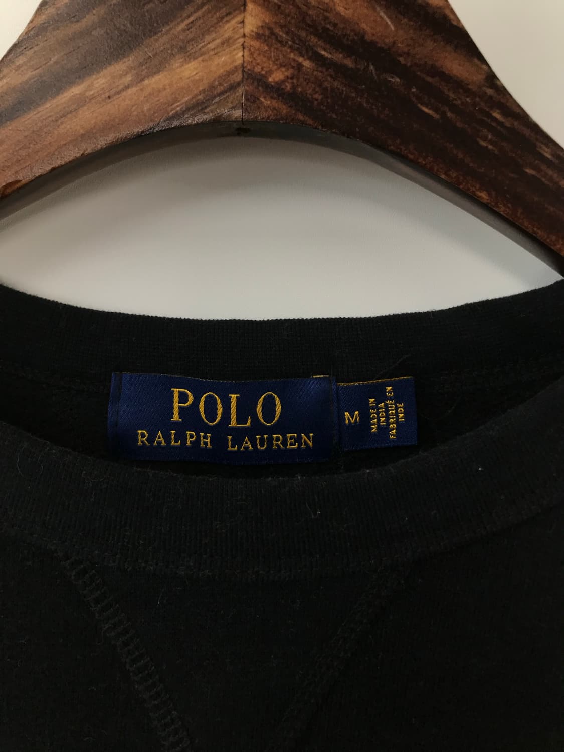 폴로 랄프로렌 신형 자수로고 블랙 맨투맨 상품이미지5