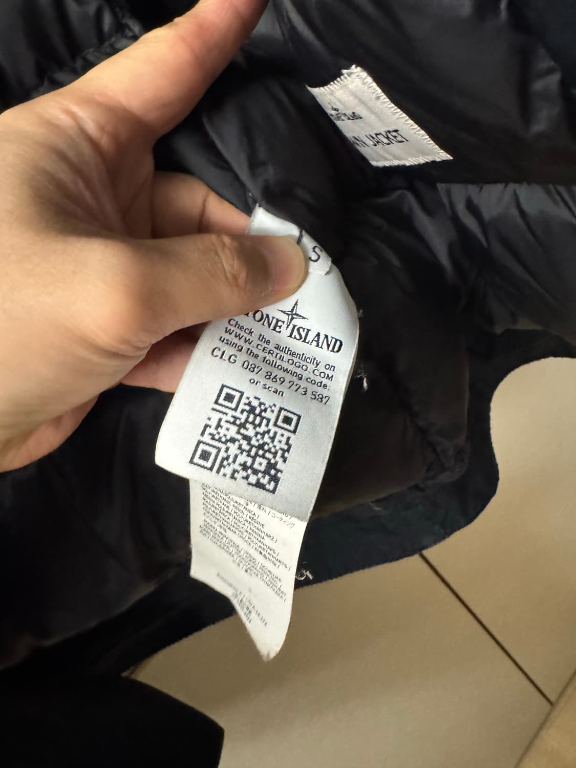 스톤아일랜드 DAVID-TC 양털 패딩 상품이미지8