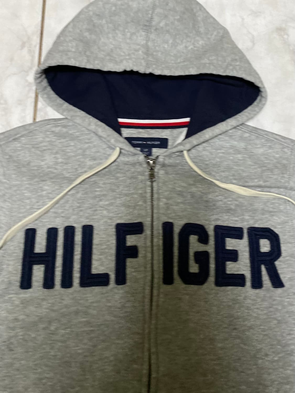 타미힐피거 기모 후드집업 90 ~ 95 남녀공용 상품이미지2
