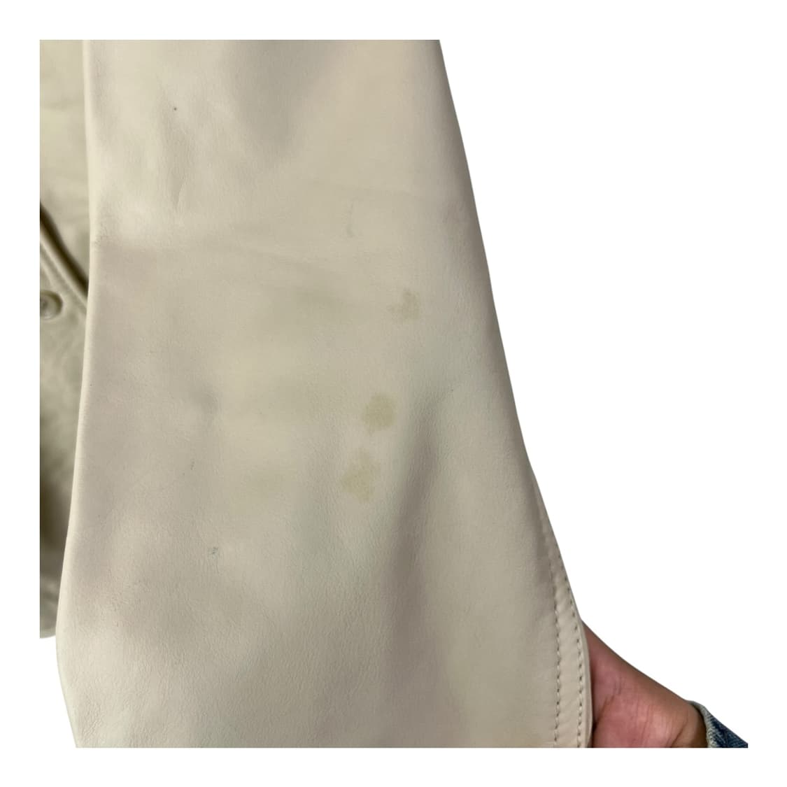 [J.Crew] 제이크루 크림 가죽자켓 상품이미지6