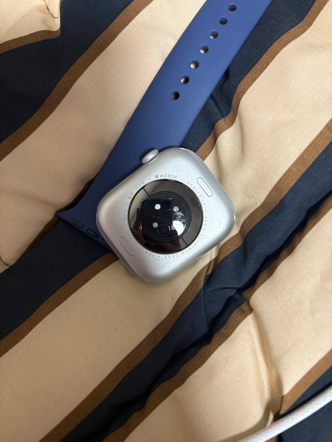 애플워치 10 46mm 실버 GPS 신품급 상품이미지5