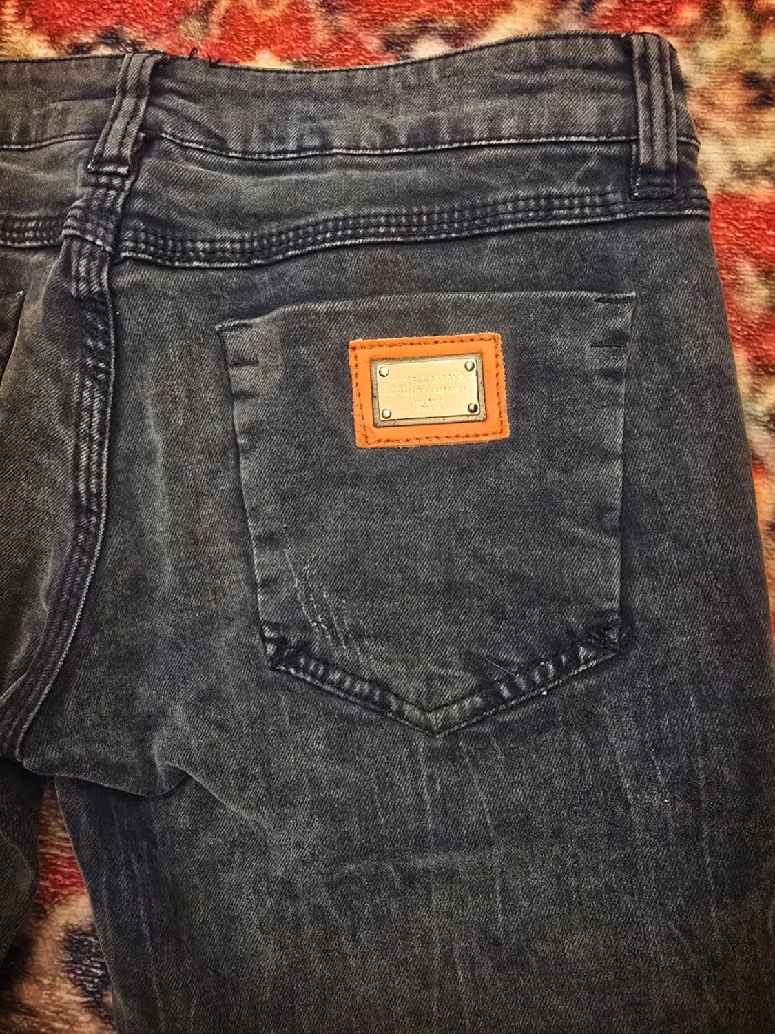 돌체앤가바나(Dolce & Gabbana)블랙 스키니 진 상품이미지1