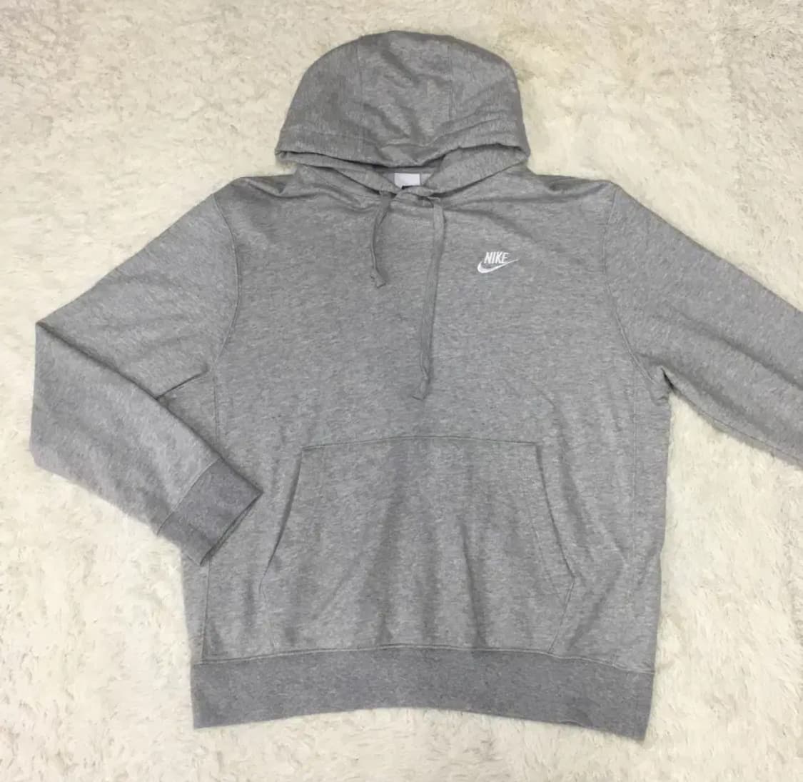 나이키 회색 베이직 후드티 상품이미지1