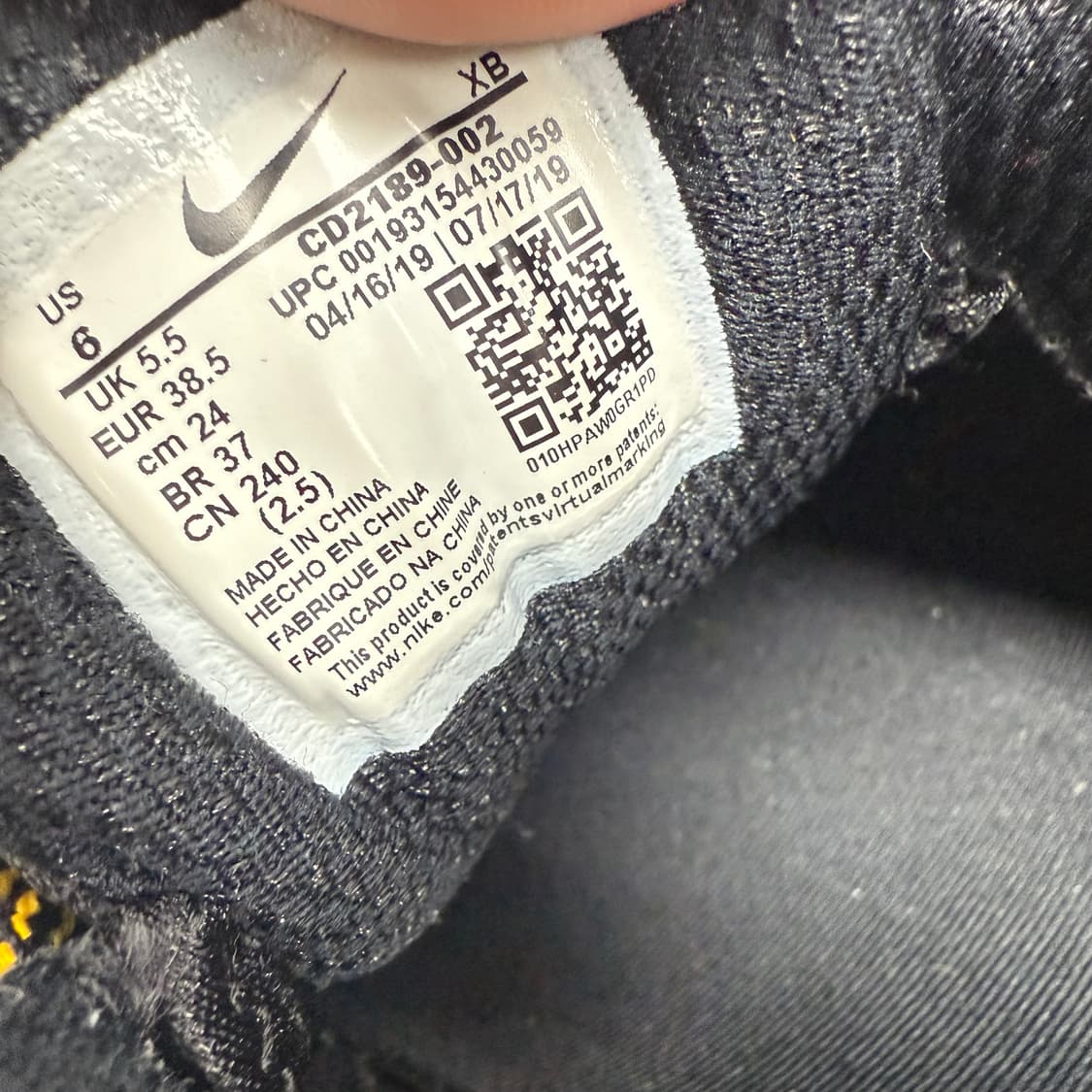 (240)나이키 ACG운동화 에어 스카른 블랙 트래킹화 상품이미지10