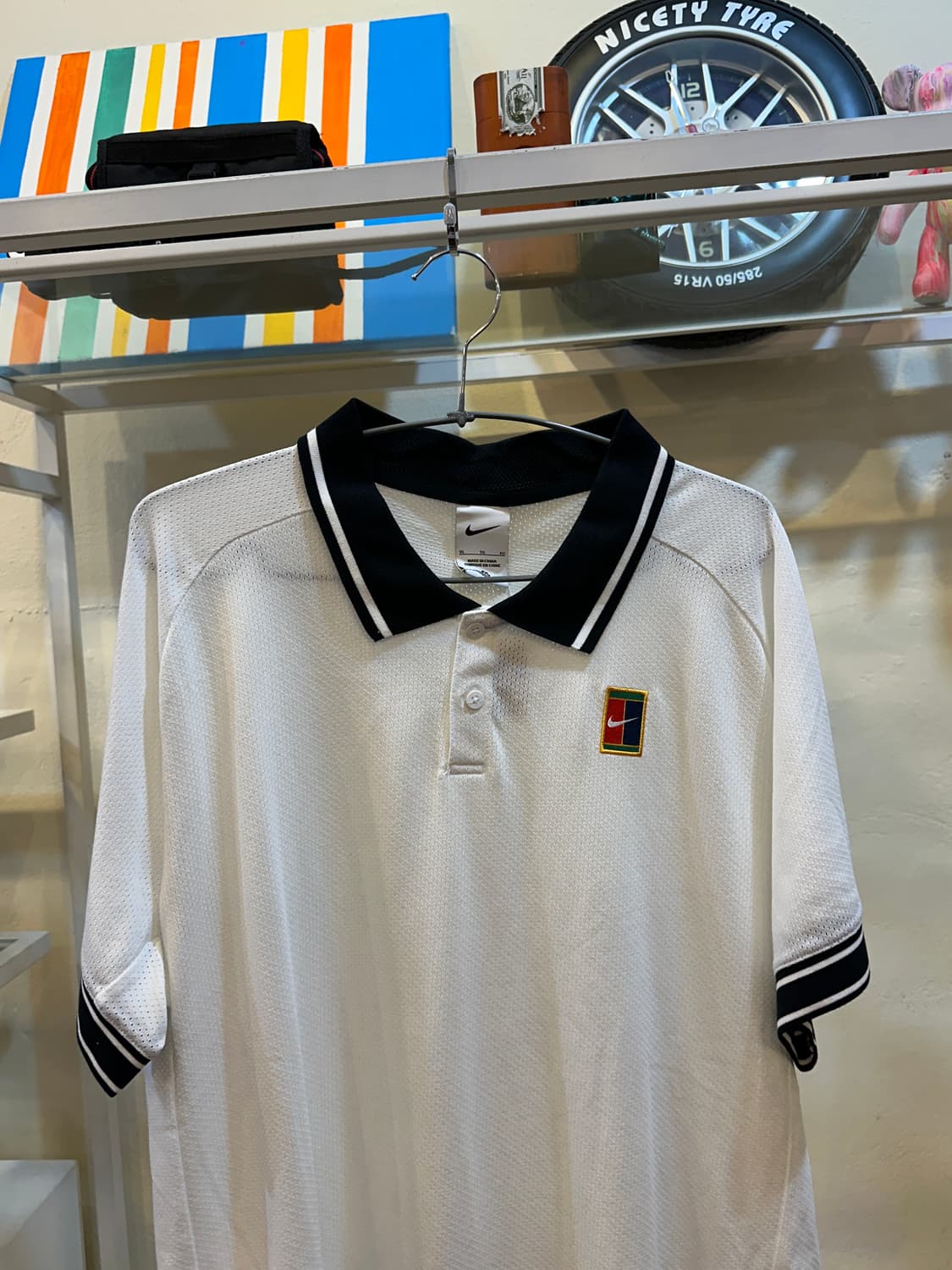 나이키 코트 드라이핏 헤리티지 폴로 셔츠 XL 상품이미지3