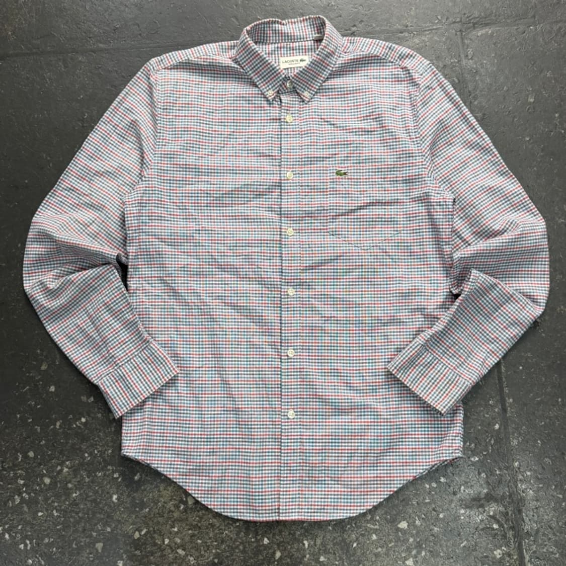 95 라코스테 체크 셔츠  상품이미지1