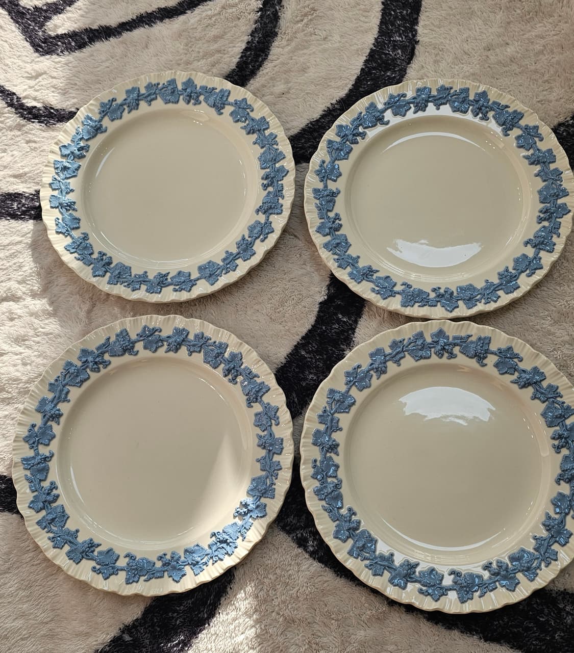 (빈티지)웨지우드 퀸즈 플레이트 4개 상품이미지1