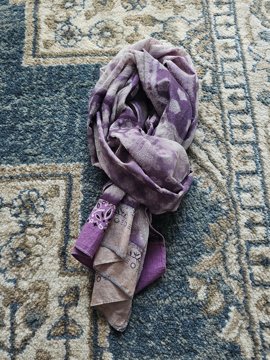 캐피탈 반다나 스톨 머플러 KOUNTRY라인 상품이미지4