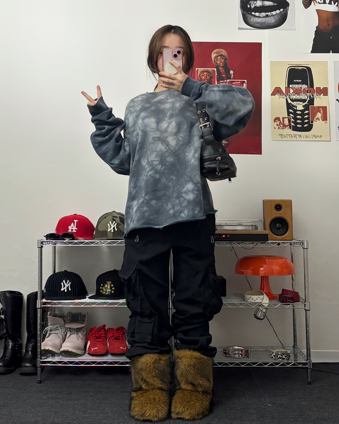 피코 00s 피그먼트 타이다이 맨투맨 상품이미지4