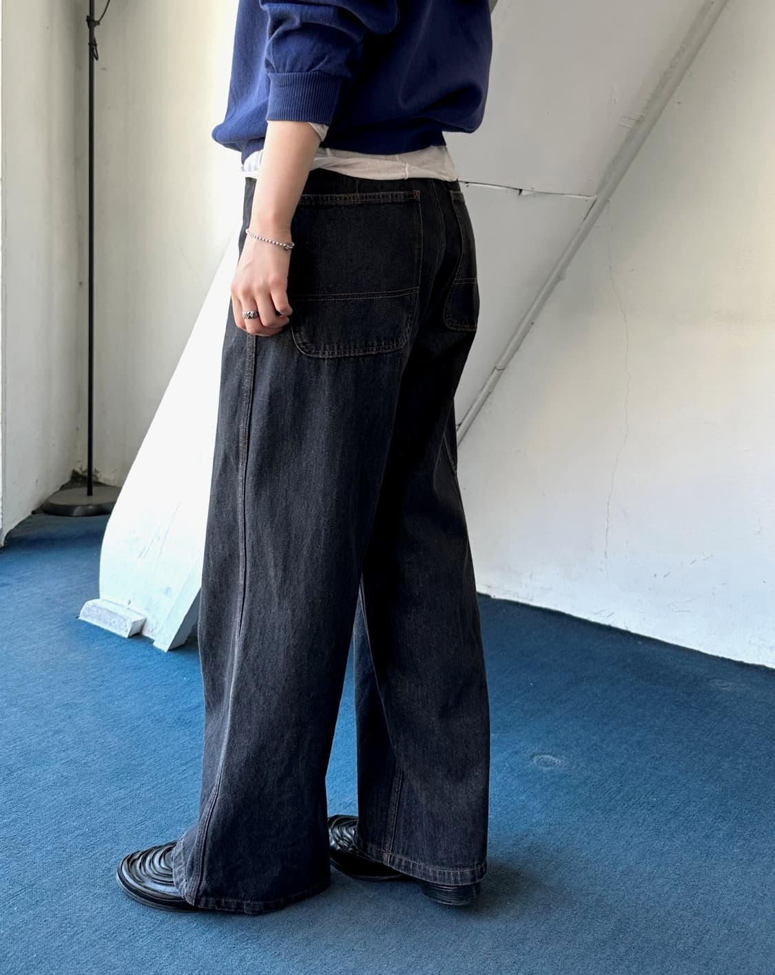 Utility design denim painter pants 상품이미지6