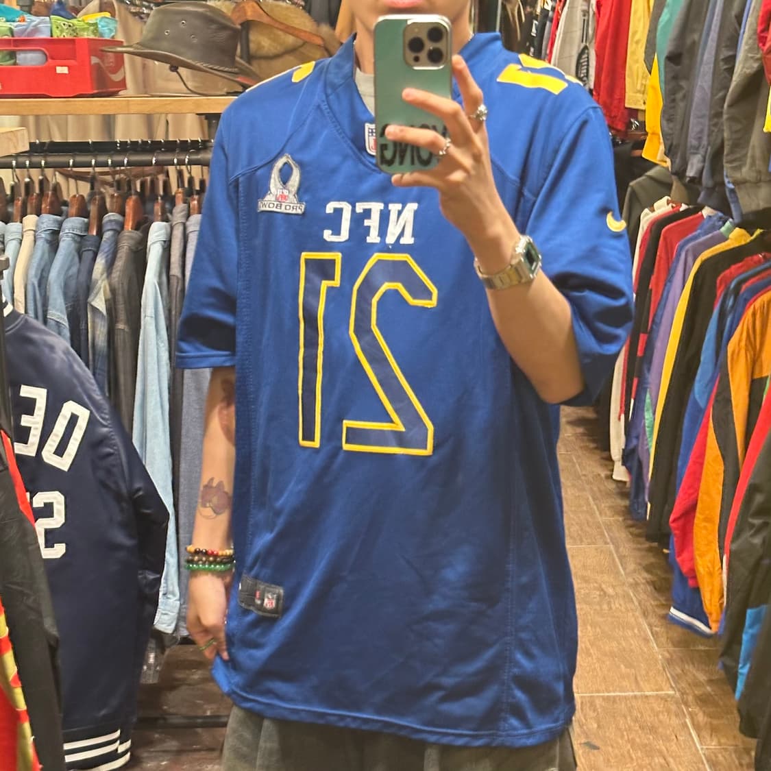 [HI] NFL 반팔져지 블루 상품이미지3