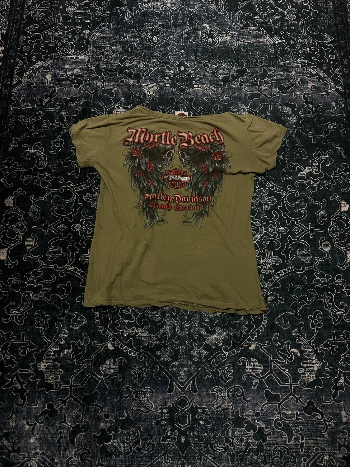 Harley davidson punk rock tshirt 상품이미지1