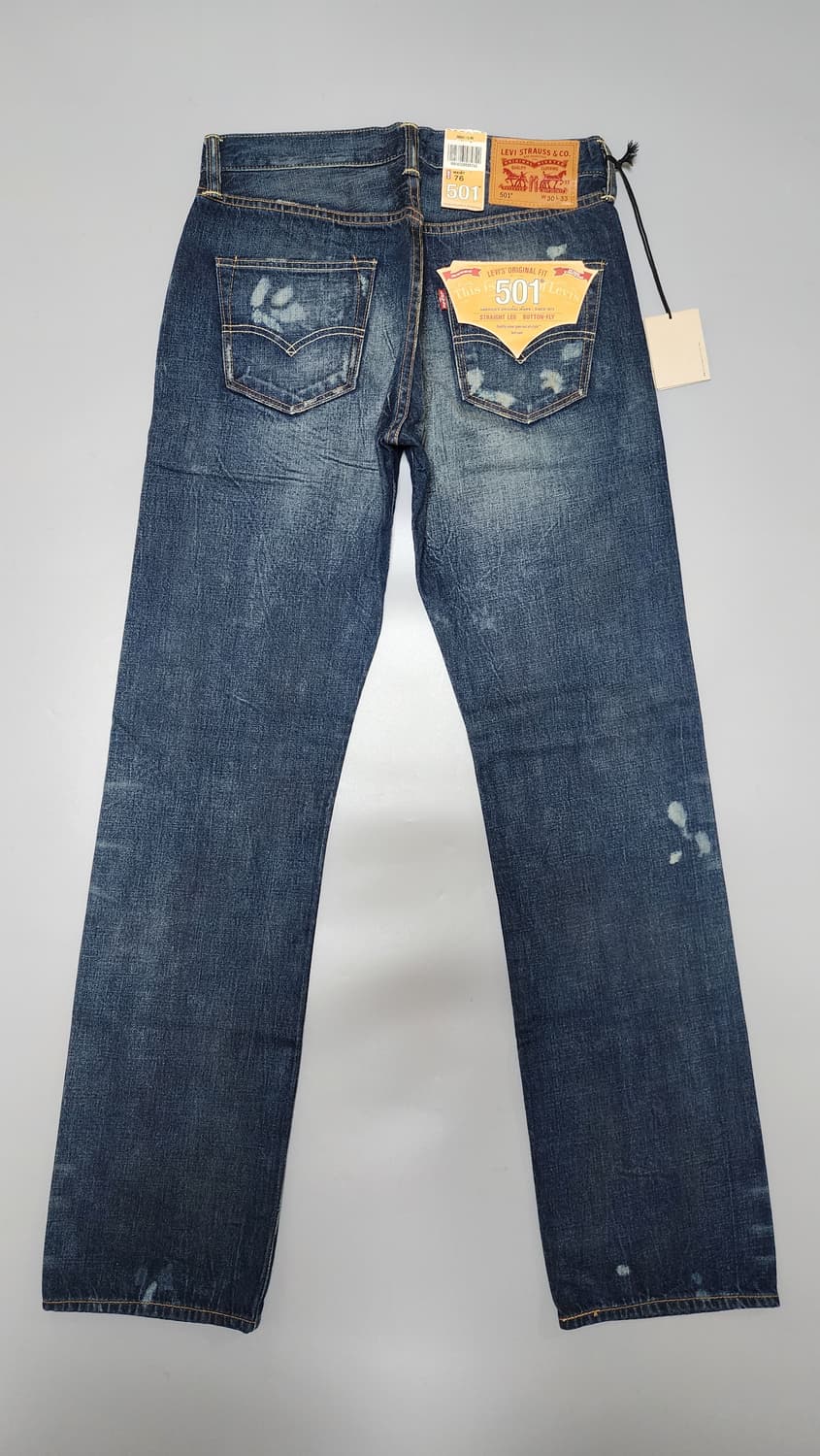 리바이스 501 셀비지 페인팅 (W30) levis 501 상품이미지6