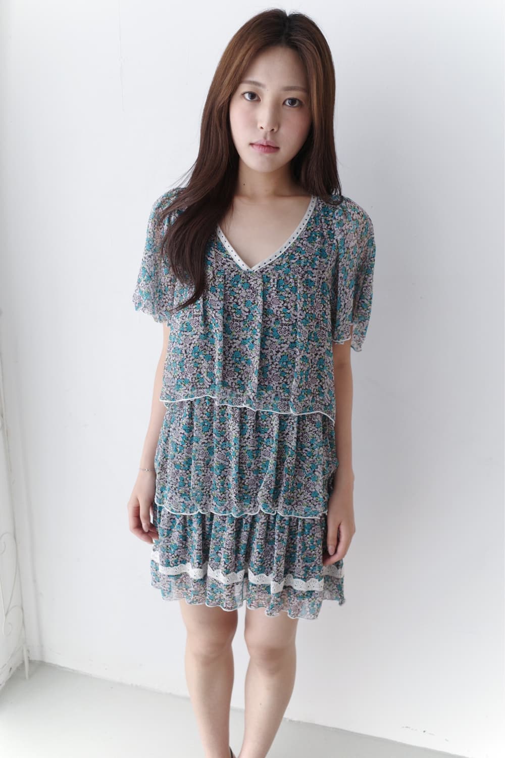 flower cancan one-piece 상품이미지4
