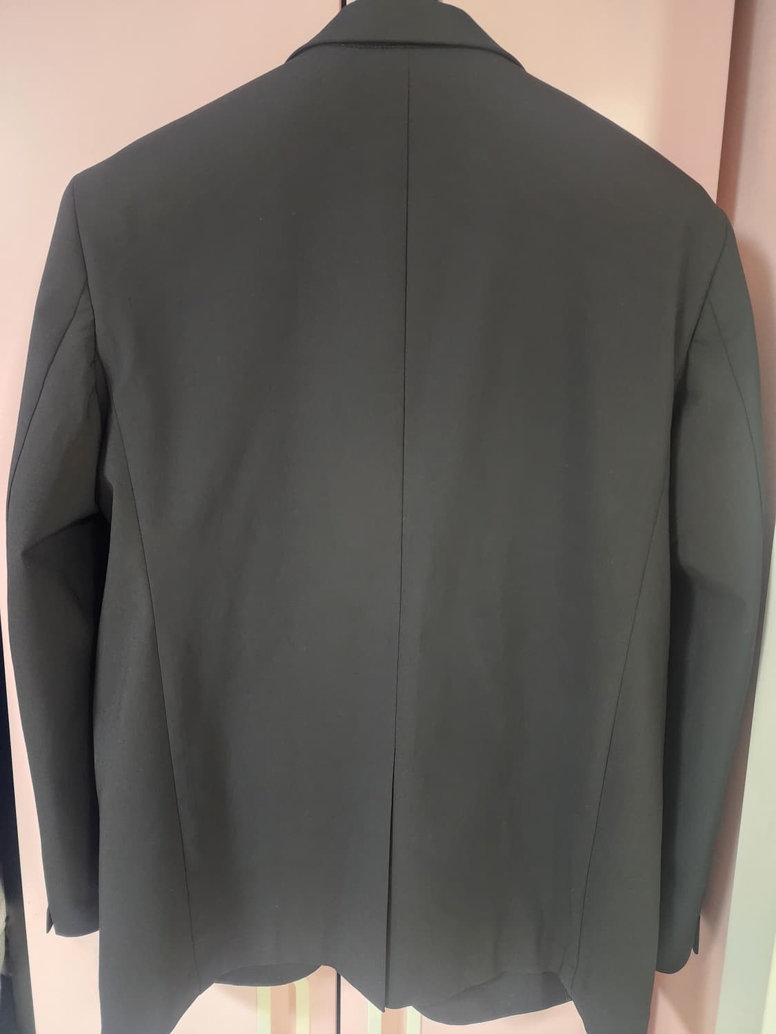 (거의 새상품)쿨탠다드 릴렉스드 베이식 블레이저 L(100~105) 블랙 상품이미지3