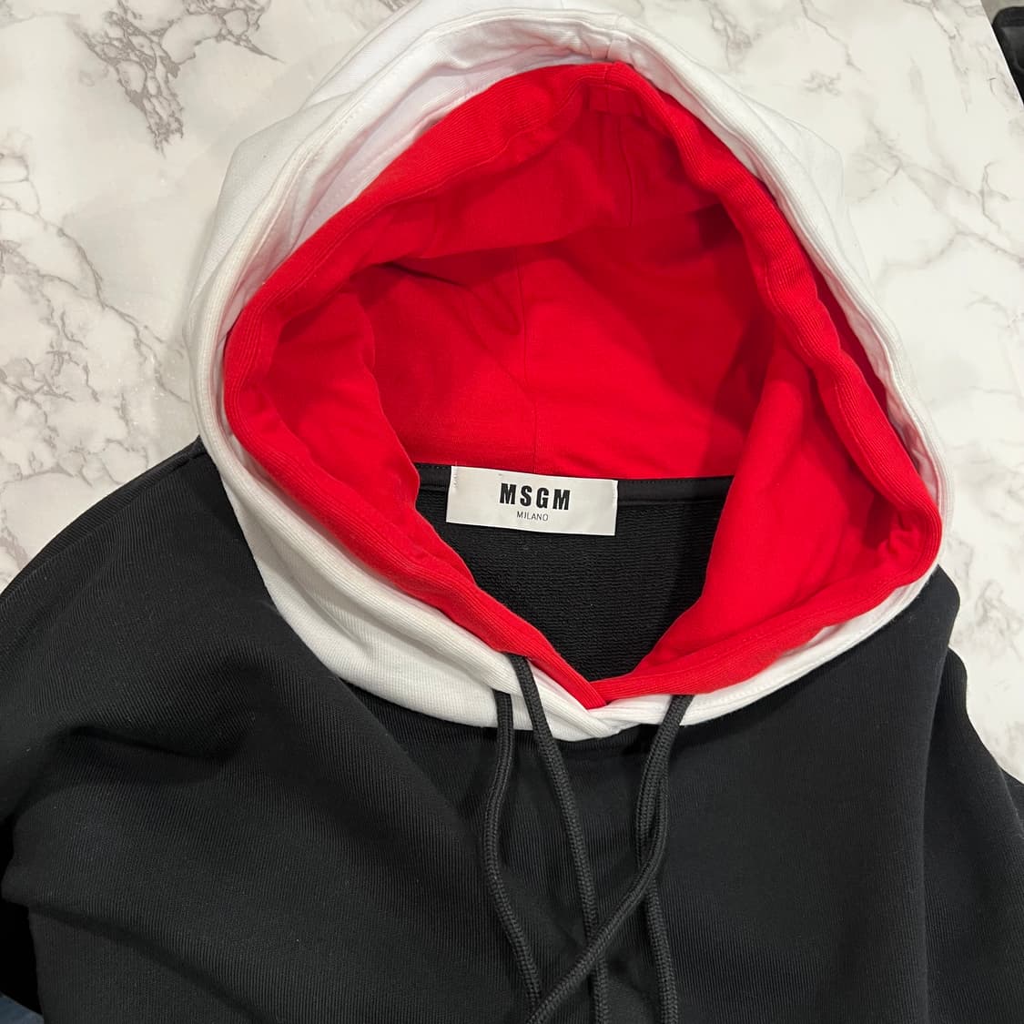 MSGM 더블후드 맨투맨 상품이미지8