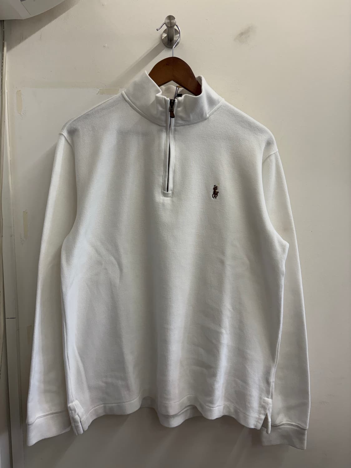 N195. 폴로 반집업 니트 상품이미지1