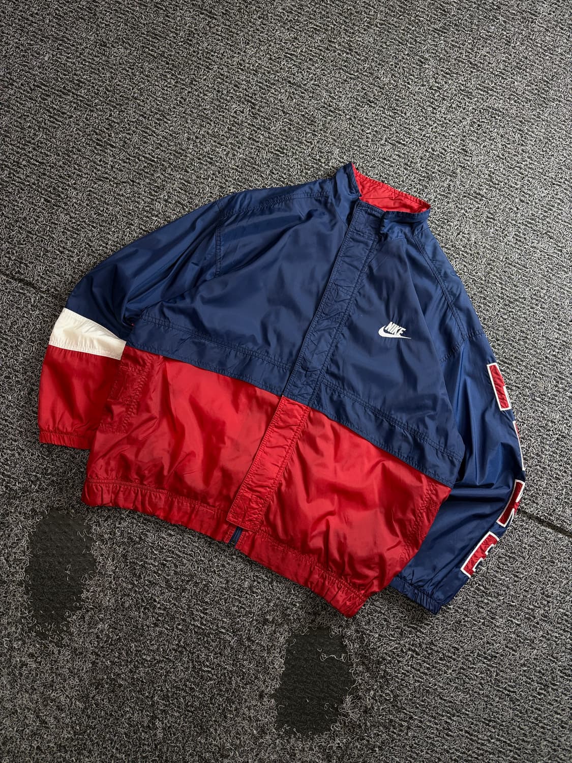 90s 나이키 빅로고 올드스쿨 배색 바람막이 3548 상품이미지1