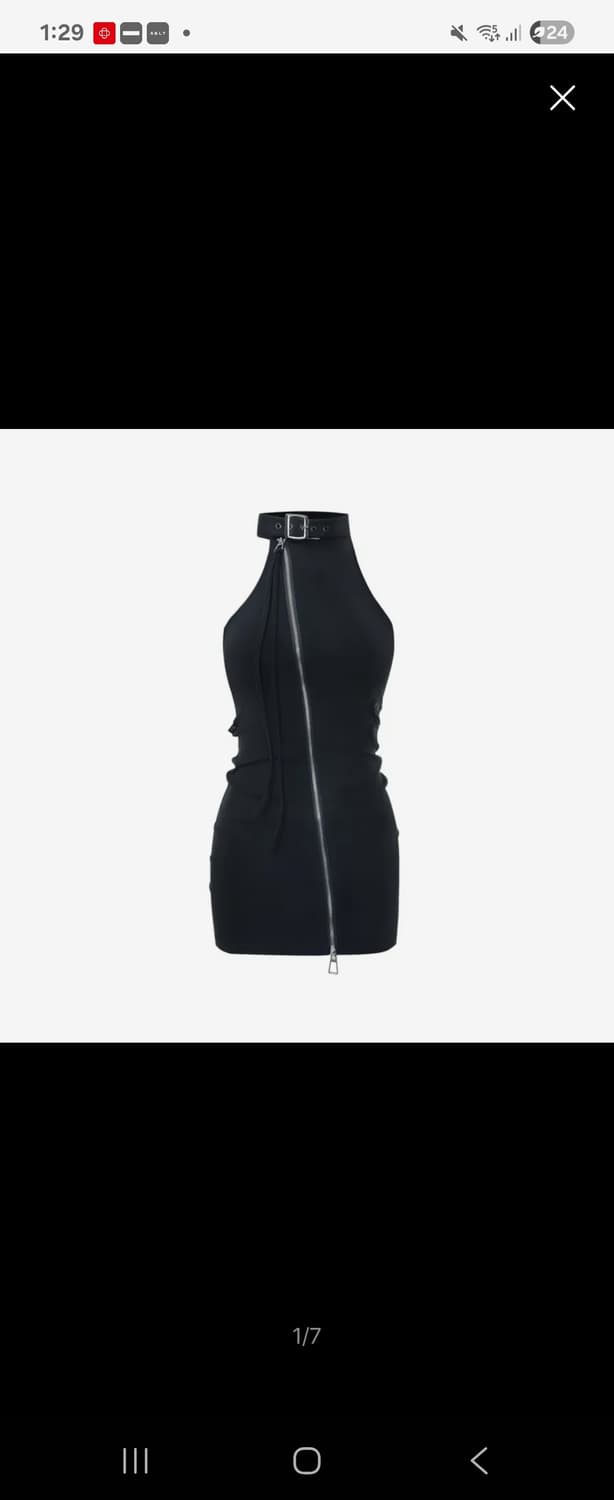 Highneck buckle zipper ops 상품이미지1