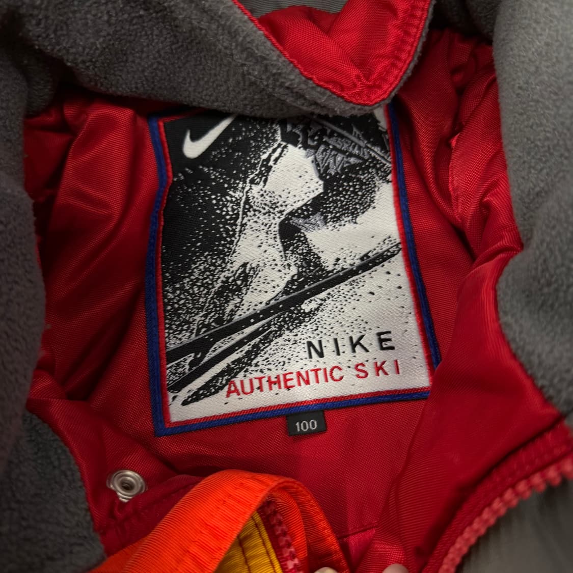 [ 정품/100 ] 90s 나이키 스우시 올드스쿨 멀티포켓 어센틱 점퍼 상품이미지4