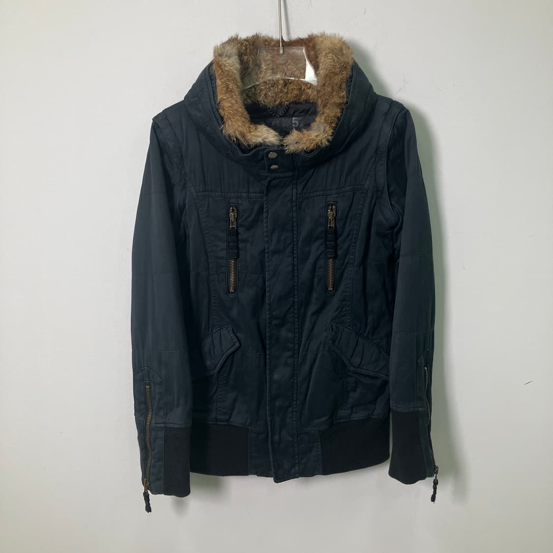 VTG 빈티지 네이비 봄버 자켓 38 상품이미지1