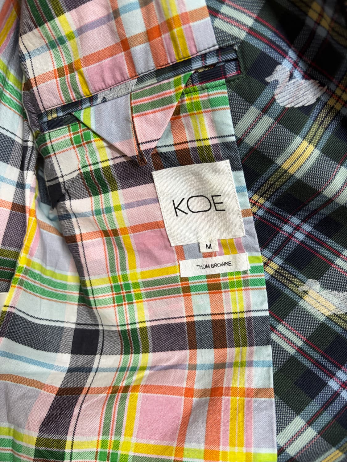 톰브라운 x KOE 오리 블루종 콜라보 한정판 자켓 상품이미지4