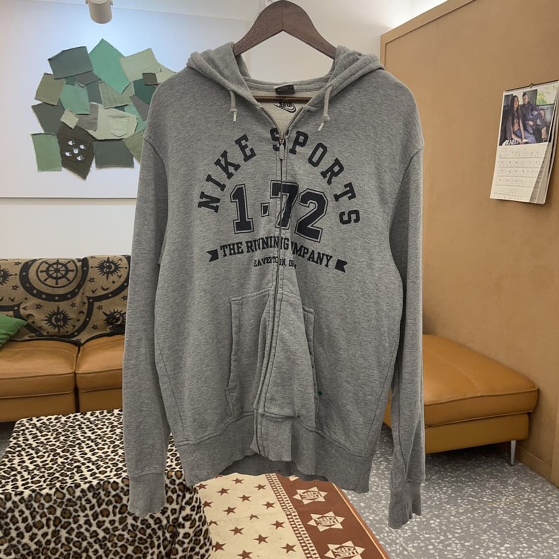 나이키 올드스쿨 레트로 빈티지 후드집업 XL C09231 상품이미지3