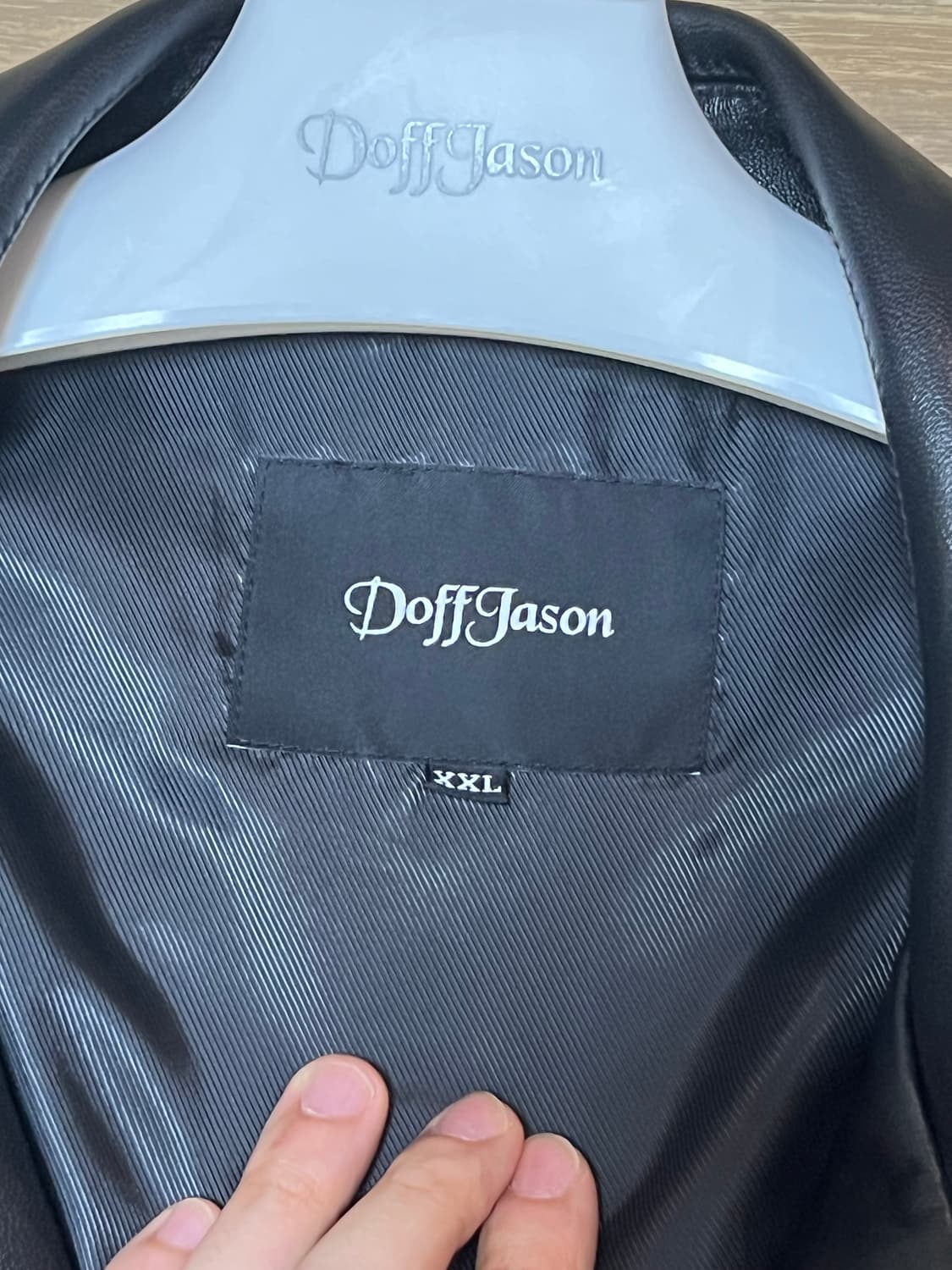 도프제이슨 램스킨 싱글라이더 자켓 상품이미지2