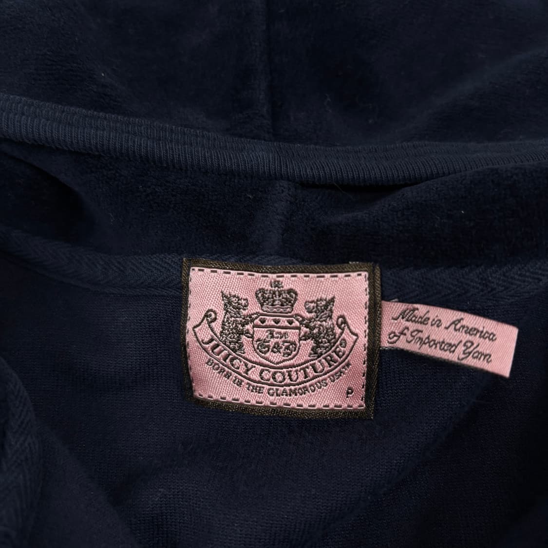 쥬시 꾸띄르 벨벳 후드집업 상품이미지8