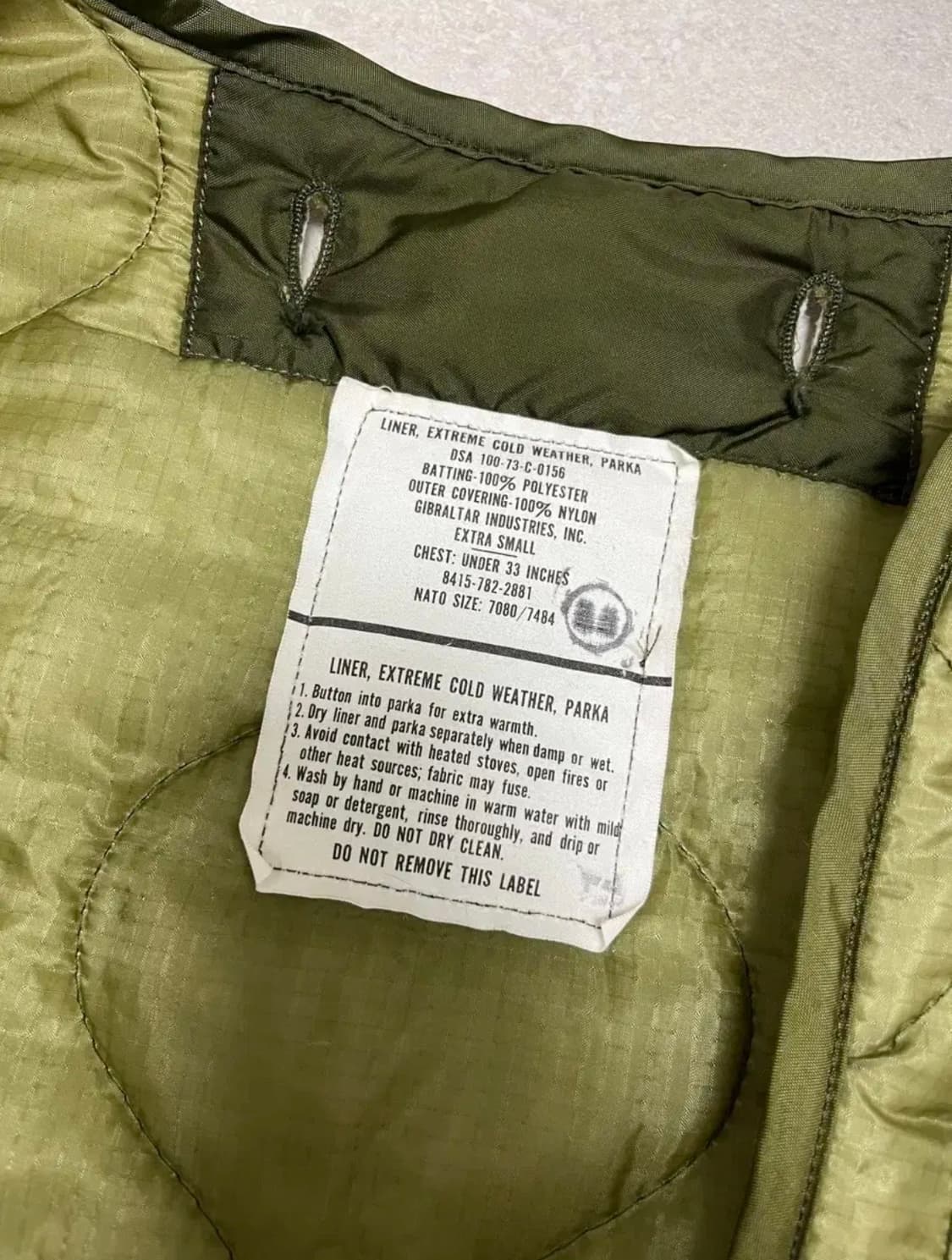 오리지널 개파카 xs 데드스탁 풀세트 상품이미지7