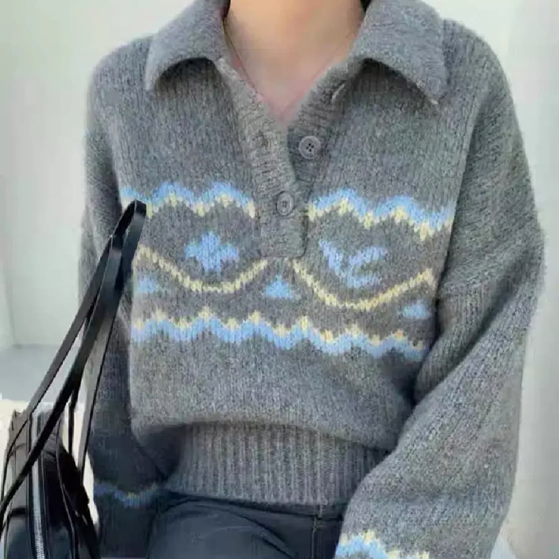 그로브(GROVE) AILE 니트 프리사이즈 상품이미지2