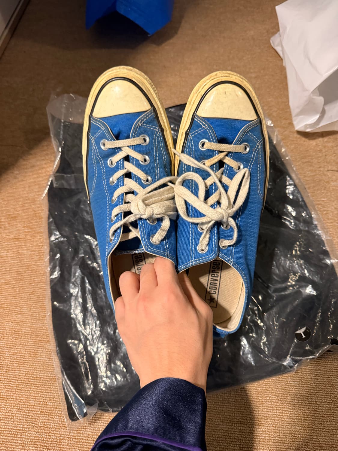 컨버스 척 70 블루 260 상품이미지2