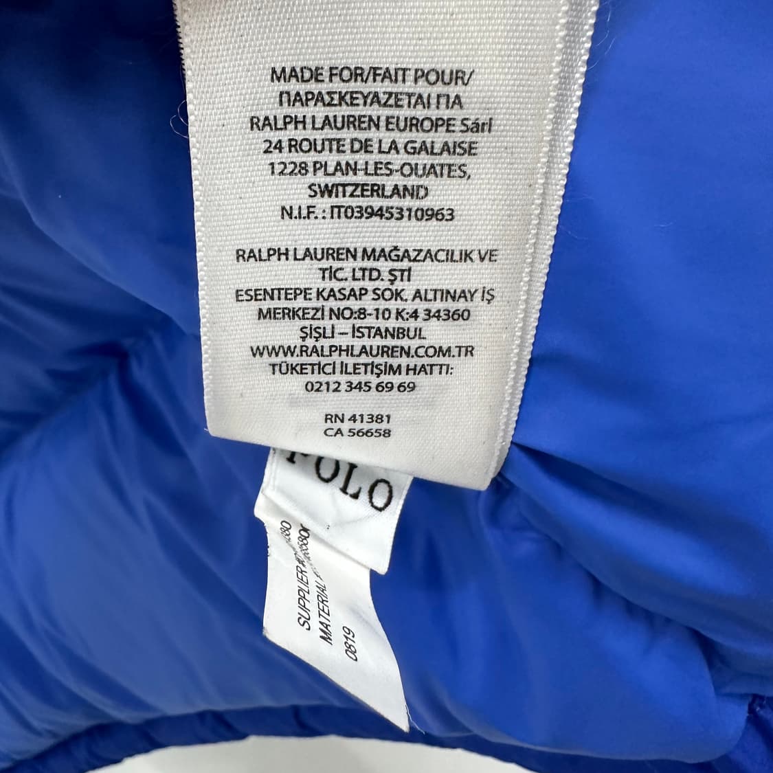 100 폴로 랄프로렌 여자 푸퍼 패딩 상품이미지6