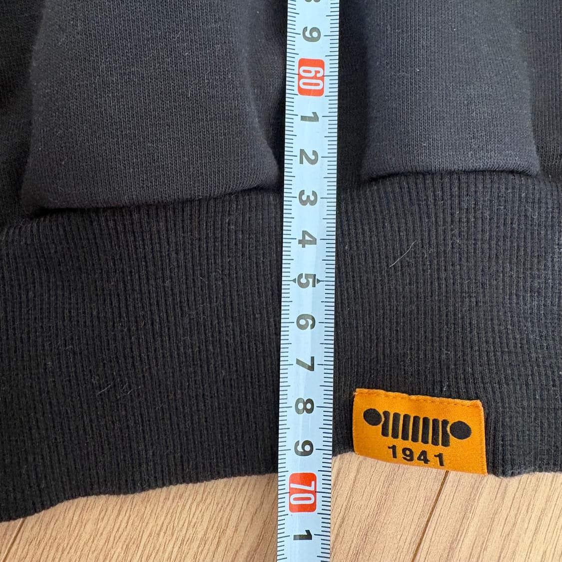 Jeep 지프 블랙 맨투맨 티셔츠 M(95) 상품이미지9