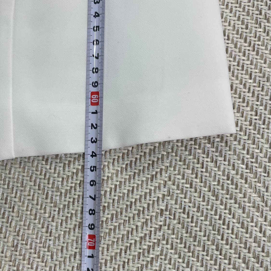 새상품/ME-SENSE 화이트 블레이저 66사이즈 상품이미지8