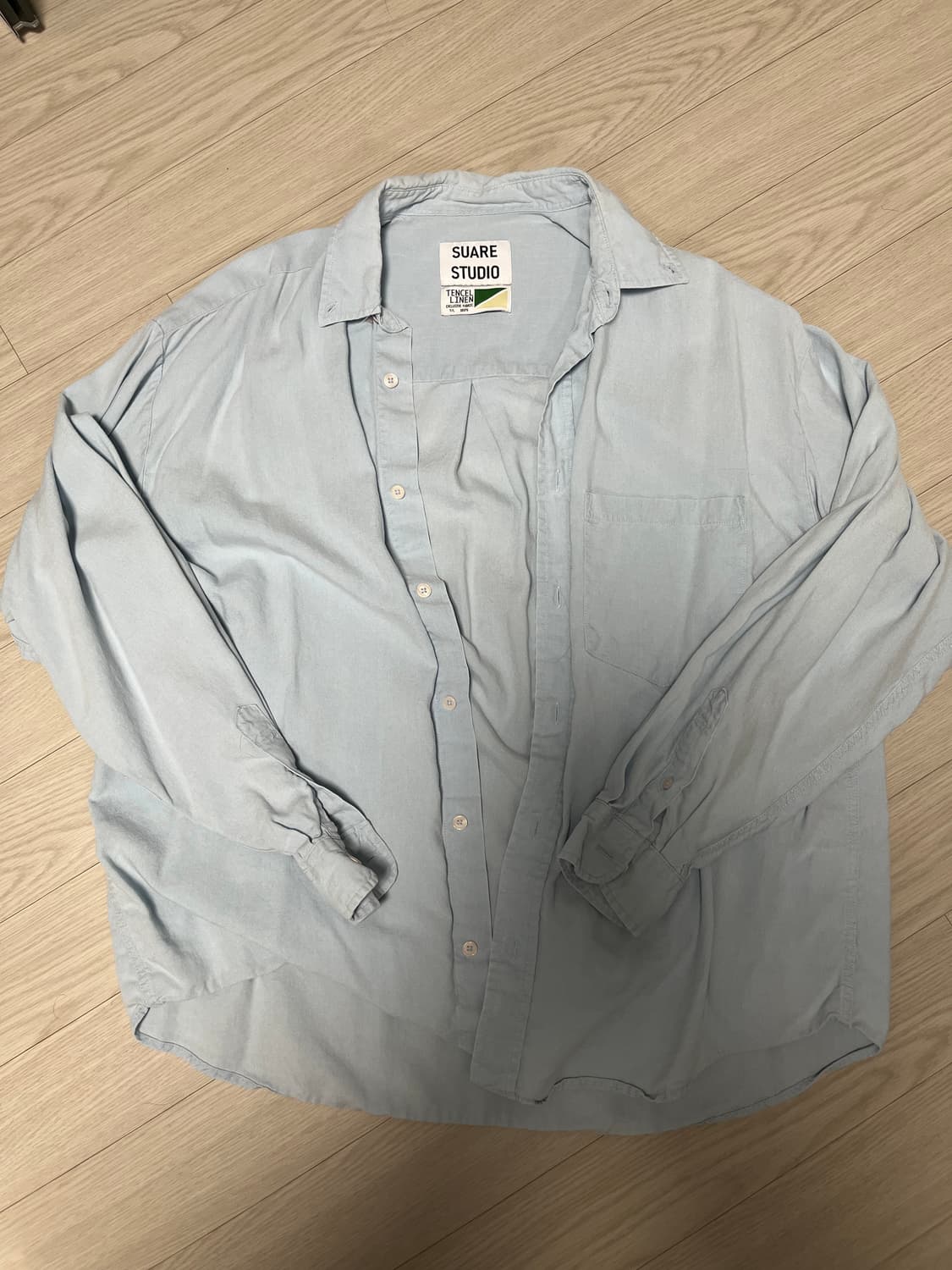 수아레 스튜디오 텐셀 린넨 셔츠 상품이미지1