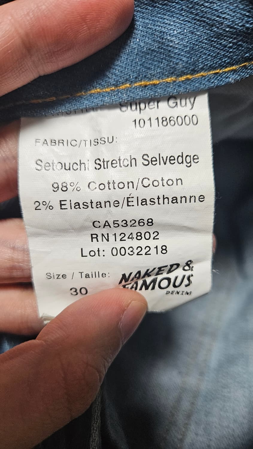 naked&famous Setouchi Strech Selvedge 상품이미지3