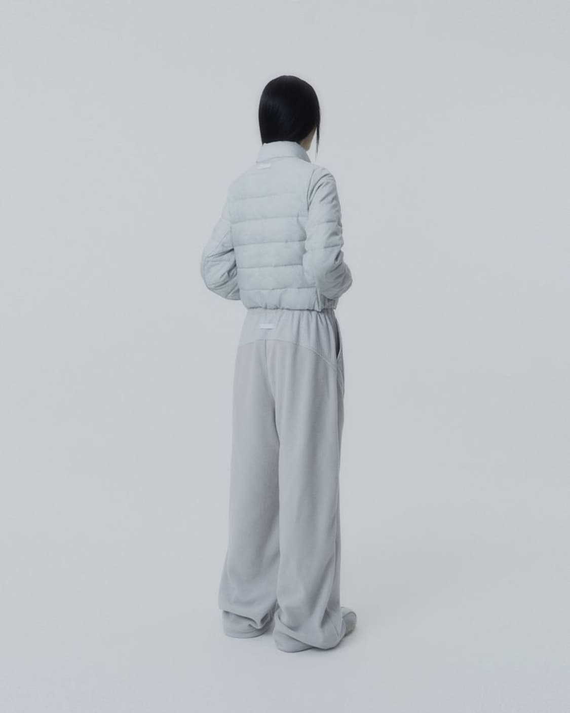 오호스 경량패딩 i:e Air Padded Jacket 라이트그레이 상품이미지8