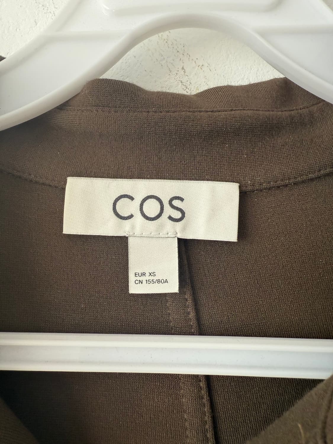 COS 카키색 카라 원피스 상품이미지5